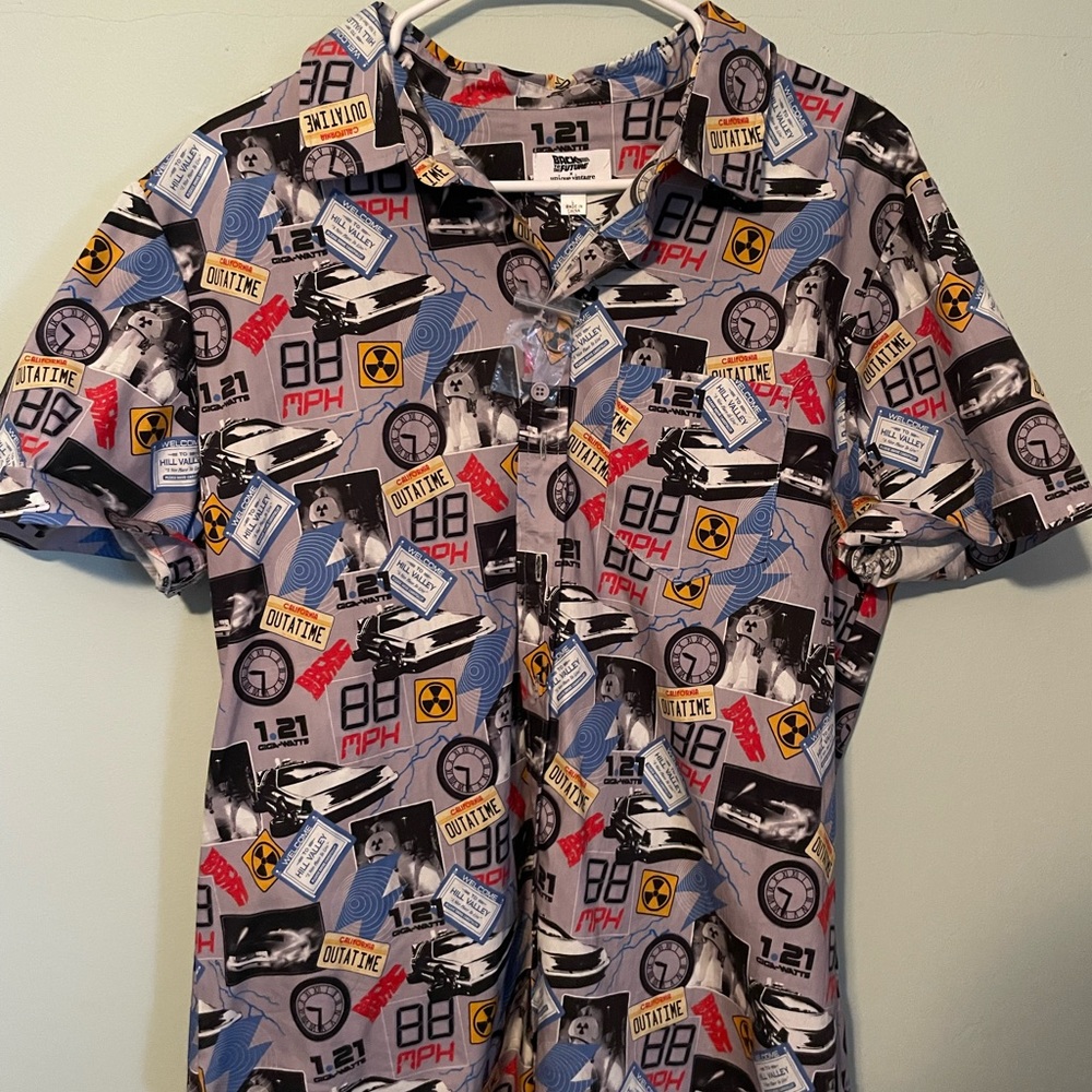 Back to the Future Shirt from Unique Vintage
